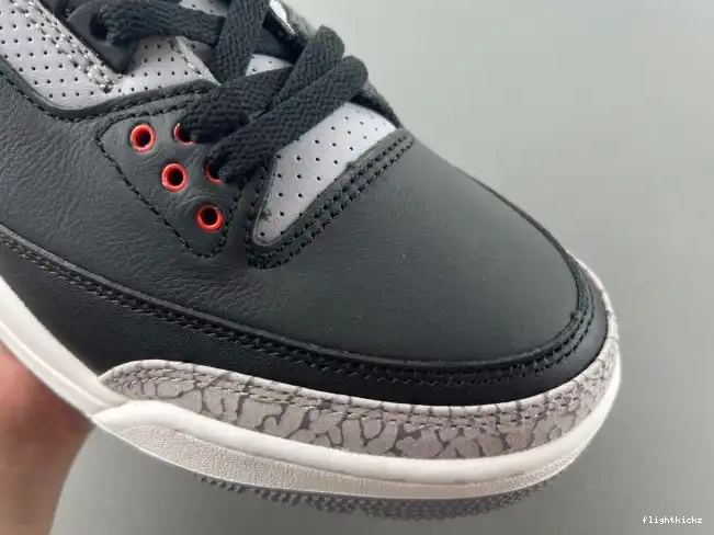 DN3707-010 Cement 3 Black Air Jordan 0515